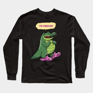 fabulous crocs Long Sleeve T-Shirt